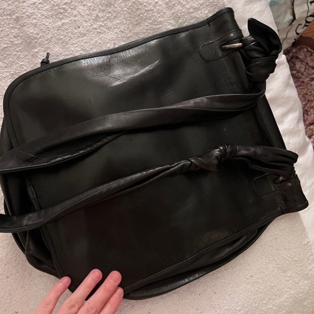Dries Van Noten Vintage Leather Bag - Picture 3 of 5